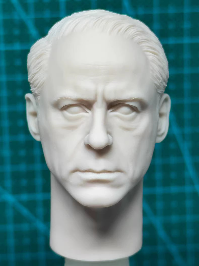 Robert Downey Jr. 1/6 scale unpainted head sculpt Oppenheimer Lewis Lichtenstein Strauss