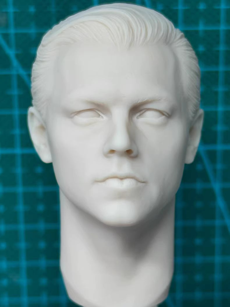 Leonardo DiCaprio Inception 1/6 scale unpainted head sculpt