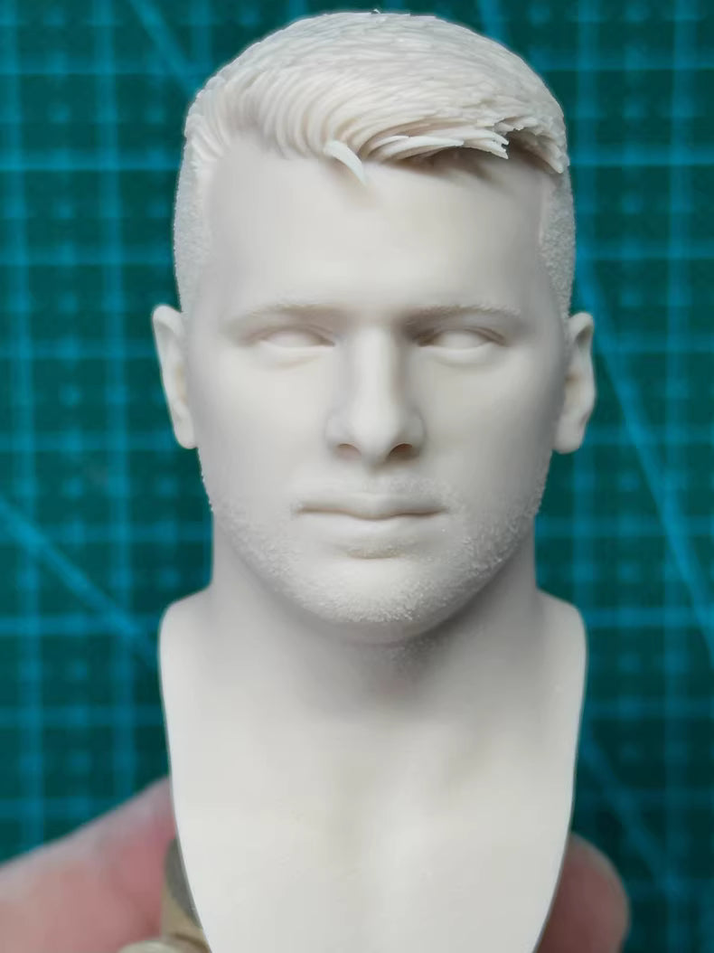 Luka Dončić 1/6 scale unpainted head sculpt