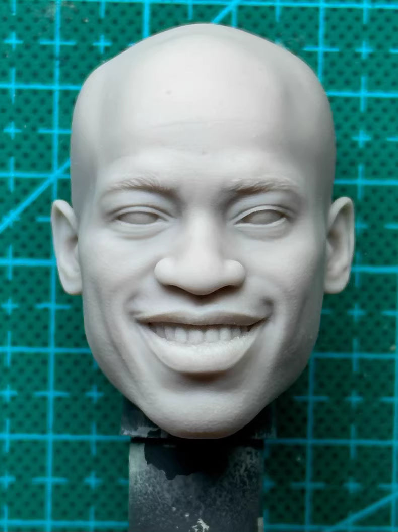 Vince Carter 1/6 scale unpainted head sculpt NBA