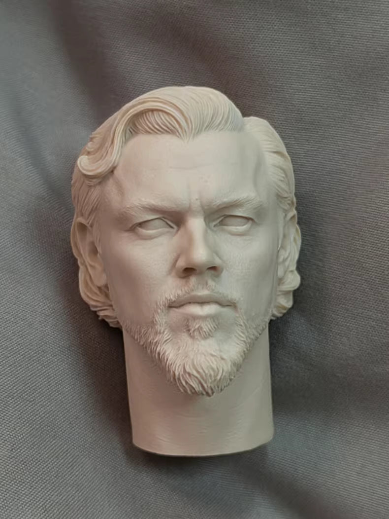 Leonardo Wilhelm DiCaprio Django Unchained Calvin Candie 1/6 scale unpainted head sculpt