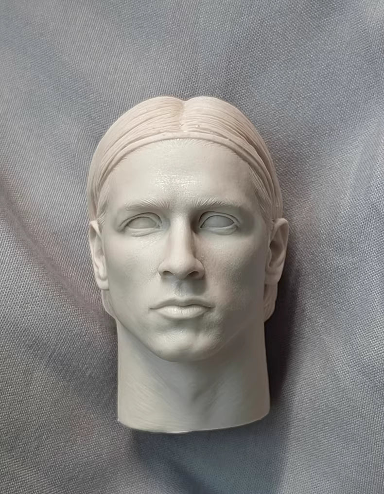 Fernando Jose Torres Sanz 1/6 scale unpainted head sculpt