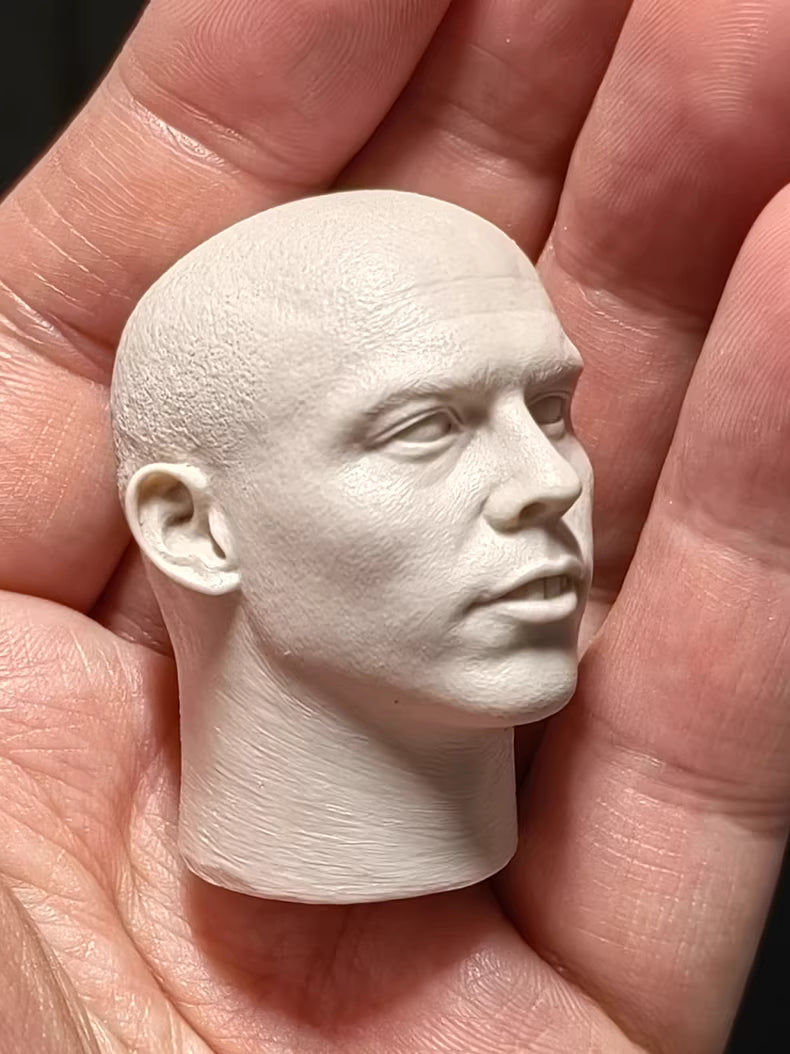 Ronaldo Luiz Nazario De Lima 1/6 scale unpainted head sculpt
