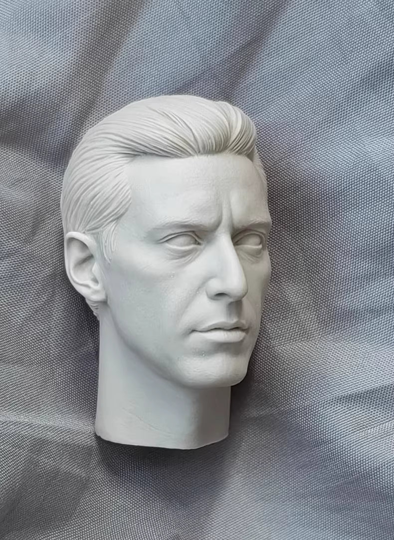 Al Pacino The Godfather 1/6 scale unpainted head sculpt