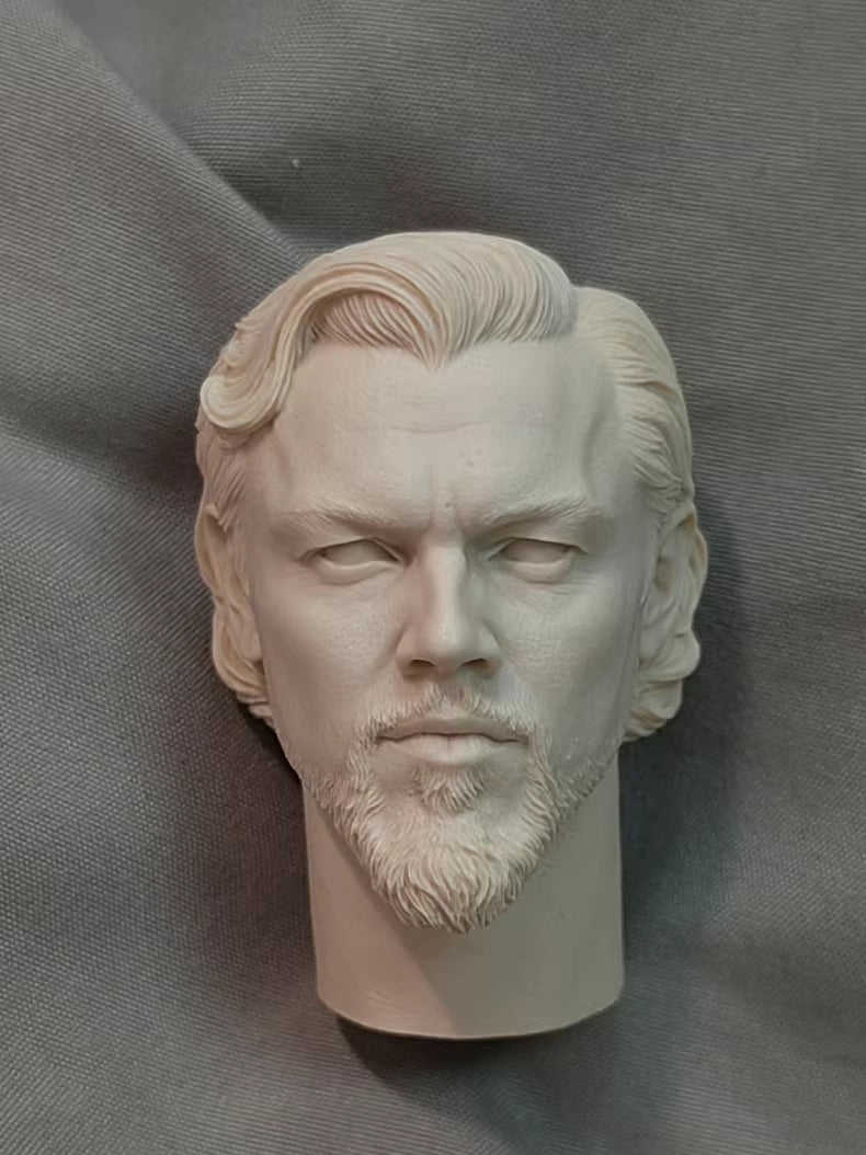 Leonardo Wilhelm DiCaprio Django Unchained Calvin Candie 1/6 scale unpainted head sculpt