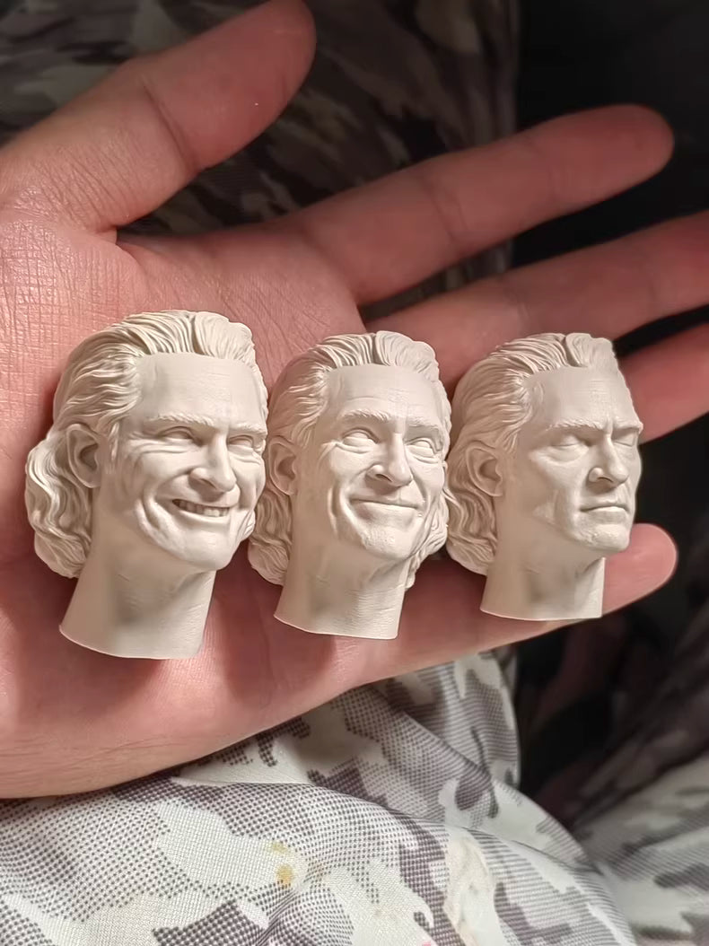 Joaquin Phoenix Joker 1/6 scale unpainted head sculpt