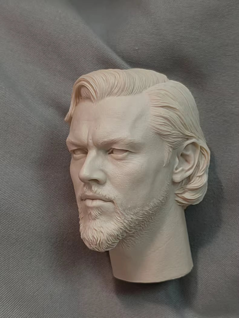 Leonardo Wilhelm DiCaprio Django Unchained Calvin Candie 1/6 scale unpainted head sculpt
