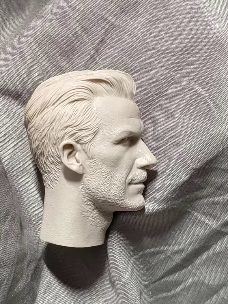 David Robert Joseph Beckham 1/6 scale unpainted head sculpt