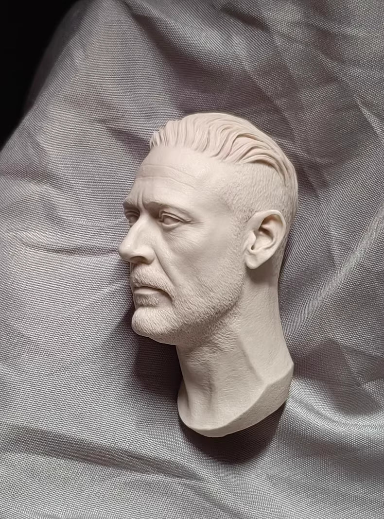 Jeffrey Dean Morgan The Walking Dead Negan 1/6 scale unpainted head sculpt