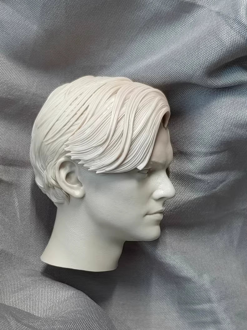 Leonardo Wilhelm DiCaprio Titanic Jack Dawson 1/6 scale unpainted head sculpt
