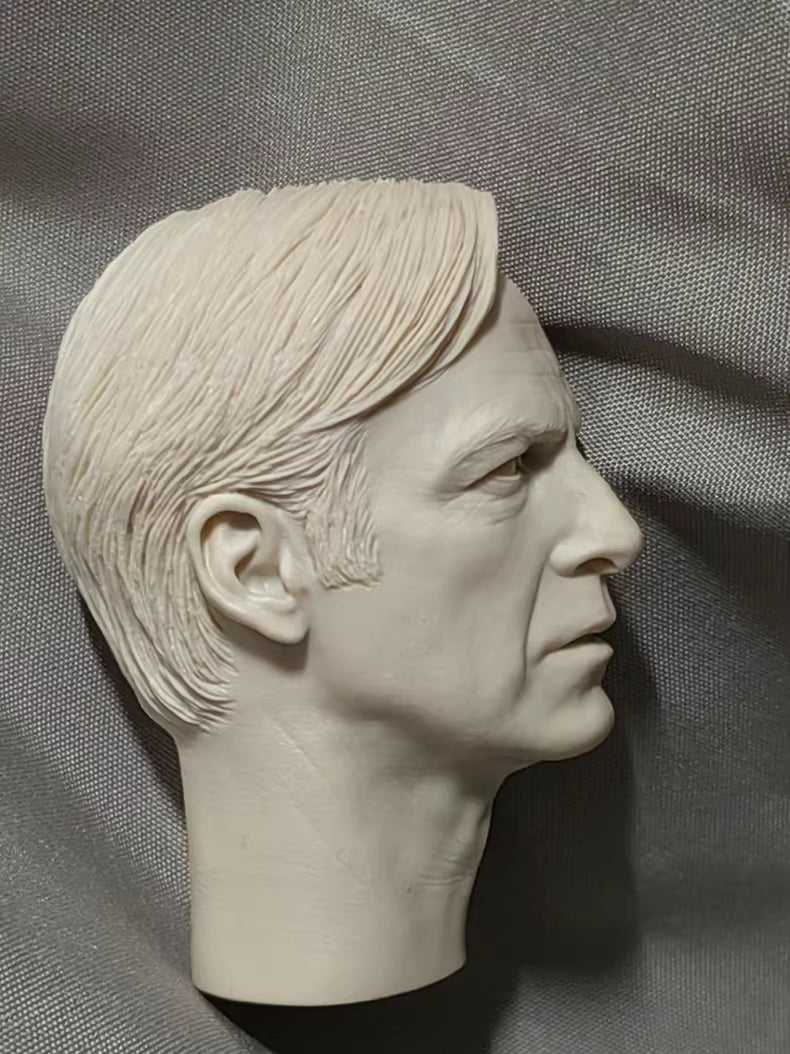 Bob Odenkirk Saul Goodman 1/6 scale unpainted head sculpt