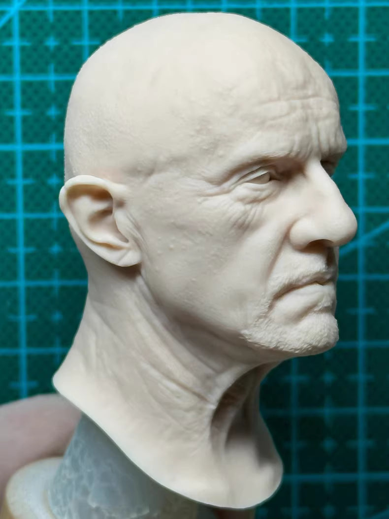 Jonathan Banks 1/6 scale unpainted head sculpt