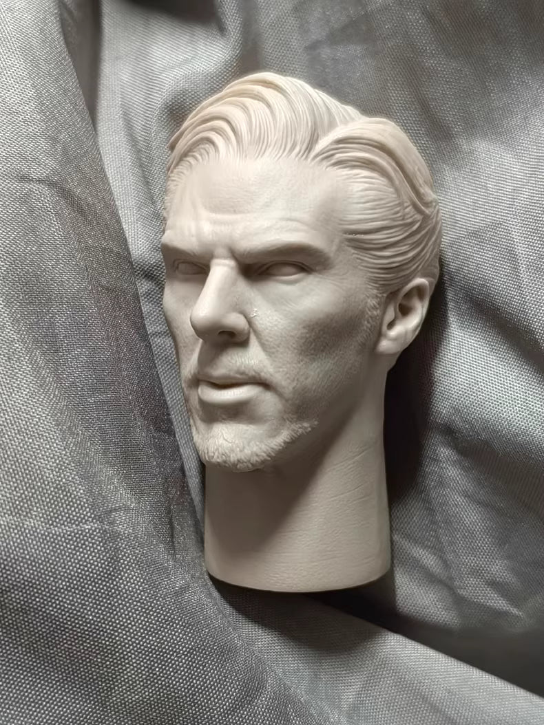 Benedict Cumberbatch Doctor Strange 1/6 scale unpainted head sculpt
