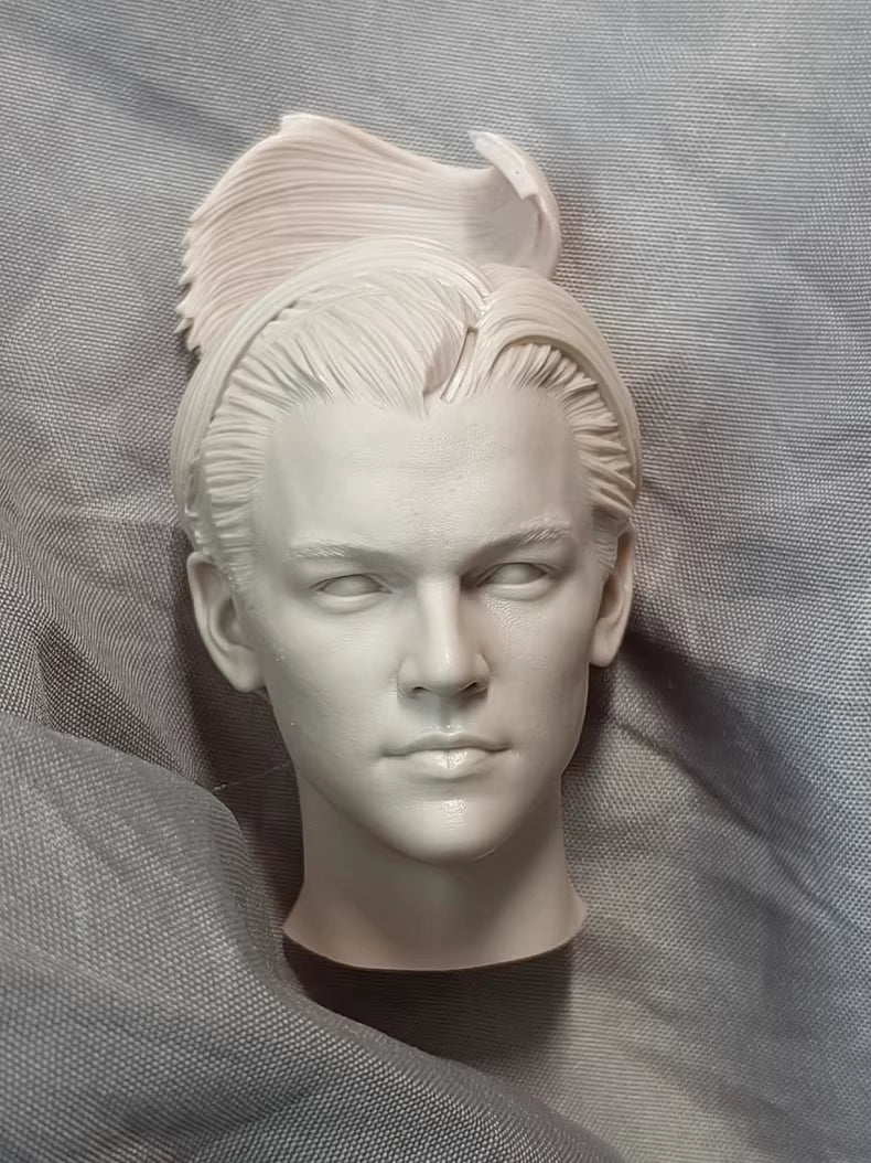 Leonardo Wilhelm DiCaprio Titanic Jack Dawson 1/6 scale unpainted head sculpt