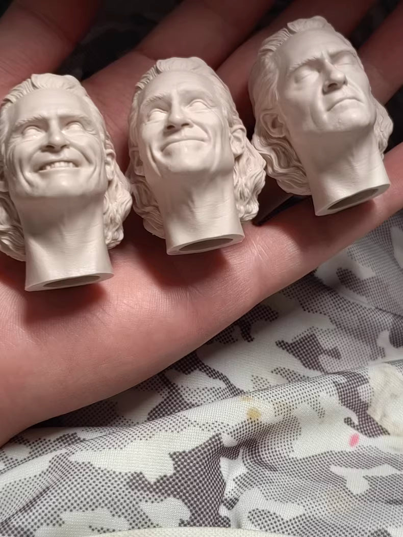 Joaquin Phoenix Joker 1/6 scale unpainted head sculpt