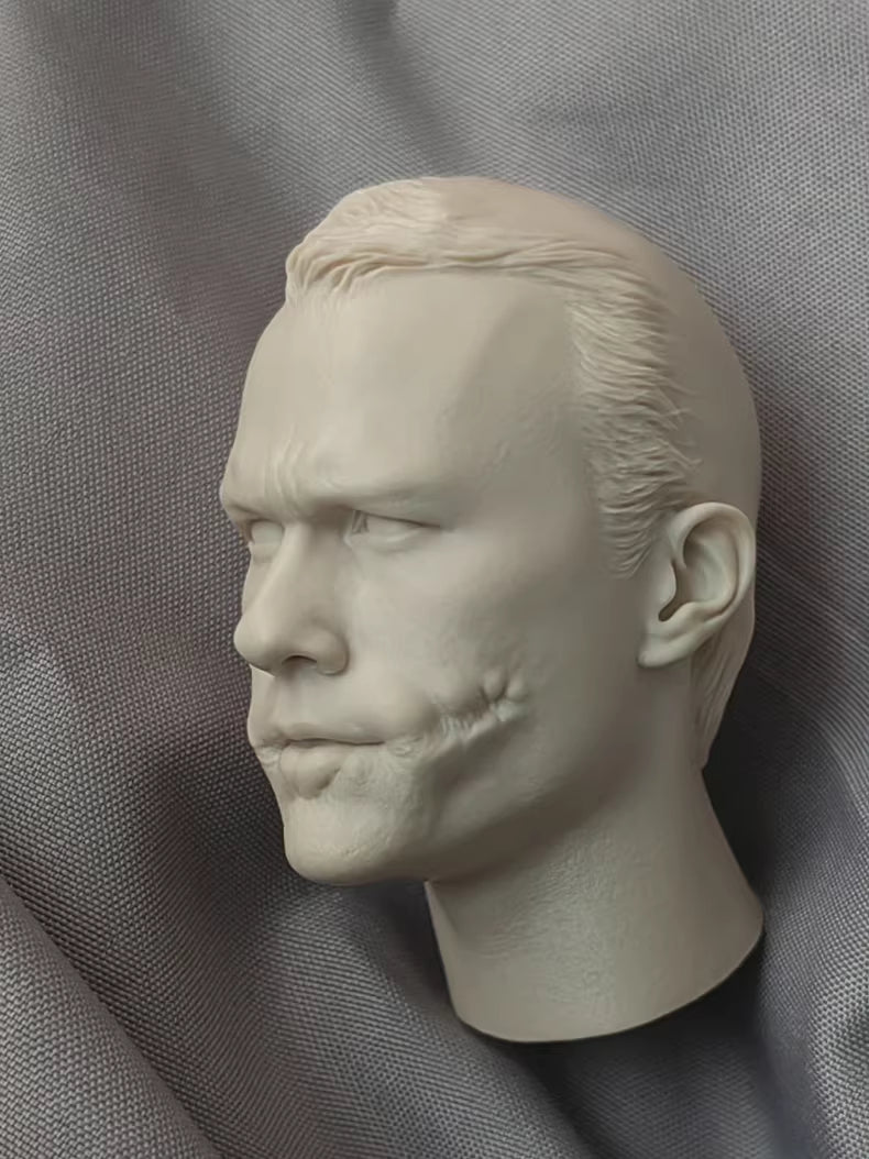 Heath Ledger Joker 1/6 scale unpainted head sculpt