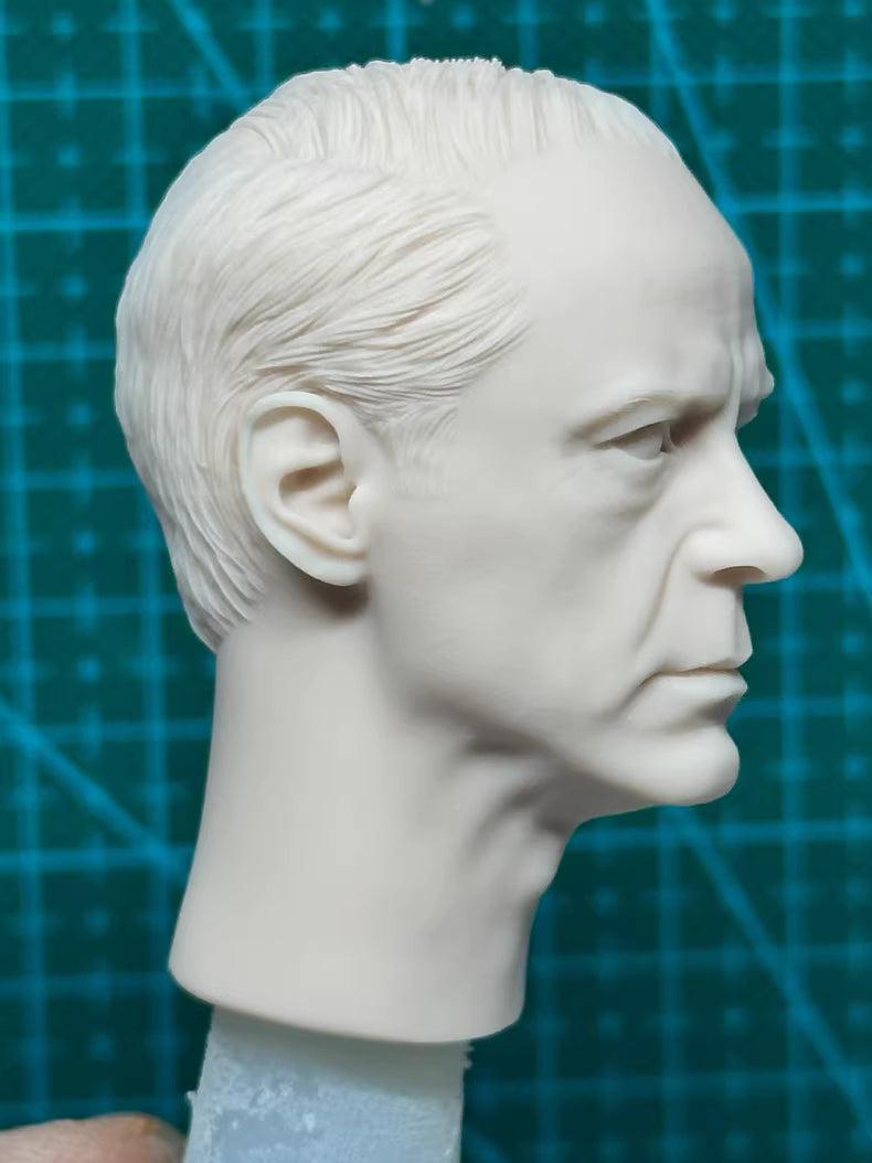 Robert Downey Jr. 1/6 scale unpainted head sculpt Oppenheimer Lewis Lichtenstein Strauss