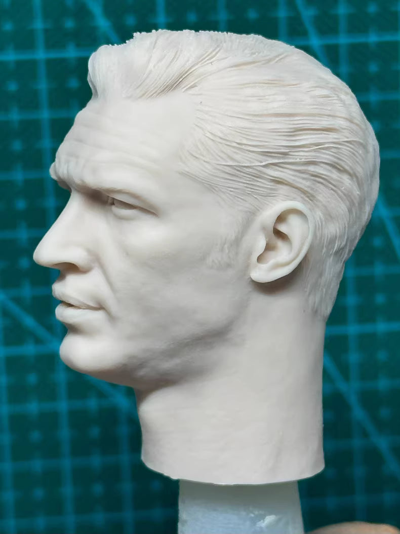 Tom Hardy 1/6 scale unpainted head sculpt