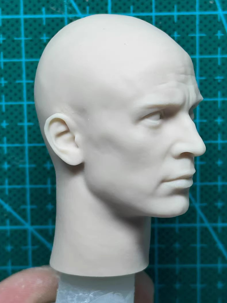Chris Evans 1/6 scale unpainted head sculpt Captain America Steven Rogers