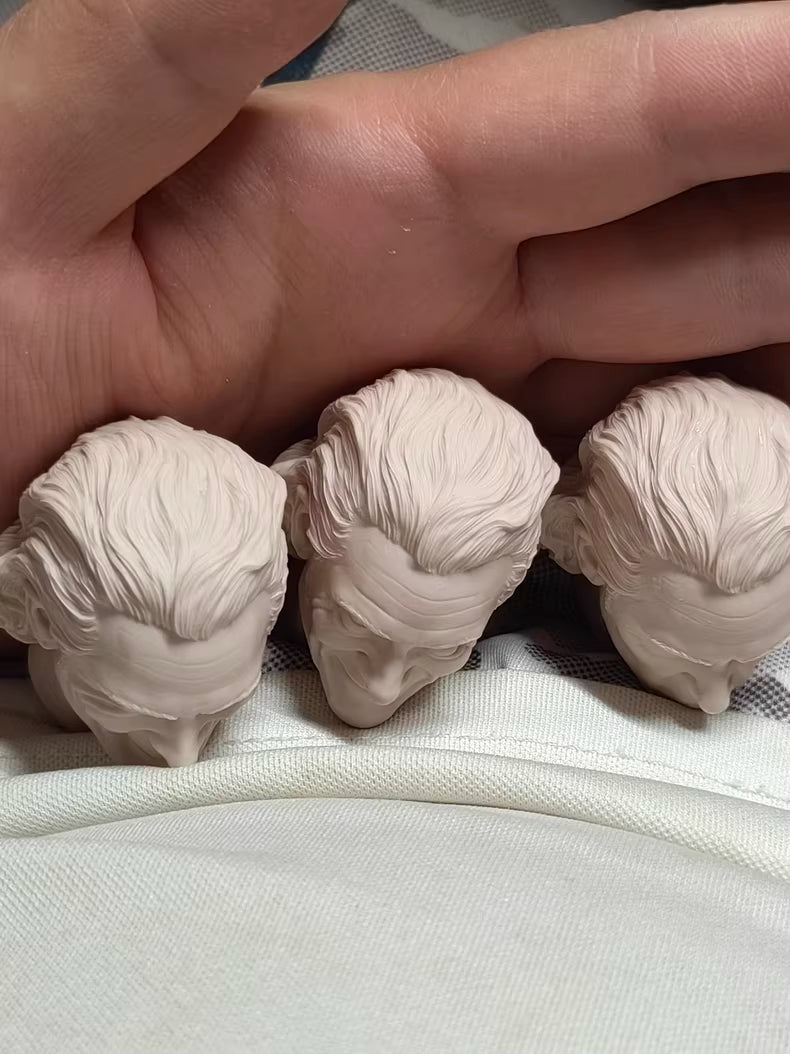 Joaquin Phoenix Joker 1/6 scale unpainted head sculpt