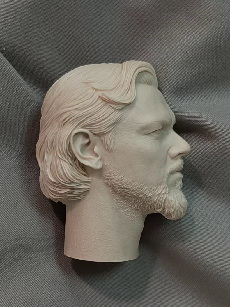 Leonardo Wilhelm DiCaprio Django Unchained Calvin Candie 1/6 scale unpainted head sculpt