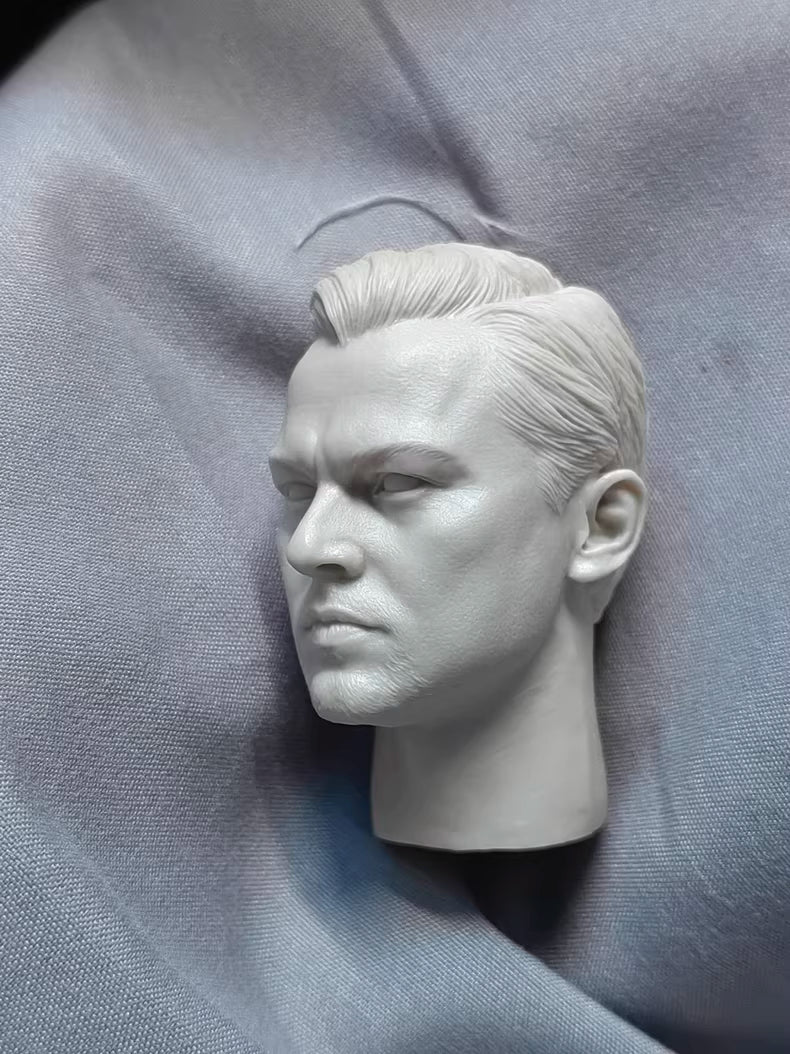 Leonardo Wilhelm DiCaprio 1/6 scale unpainted head sculpt