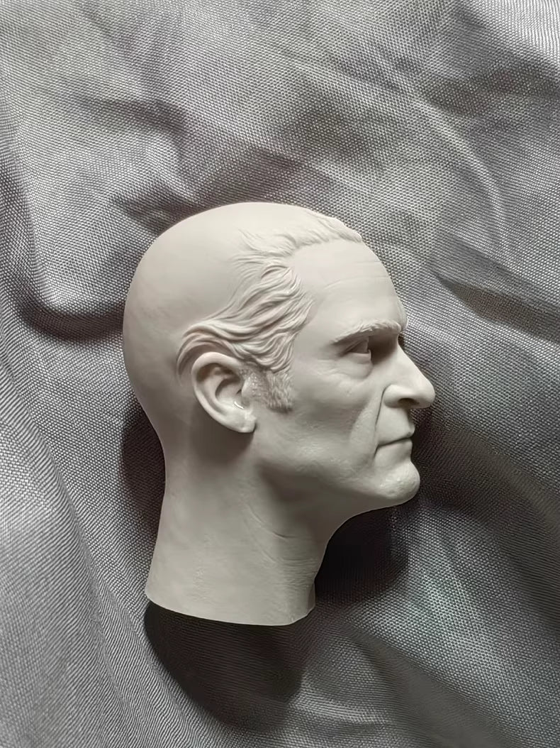 Joaquin Phoenix Joker 1/6 scale unpainted head sculpt