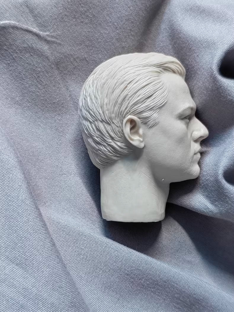 Leonardo Wilhelm DiCaprio 1/6 scale unpainted head sculpt