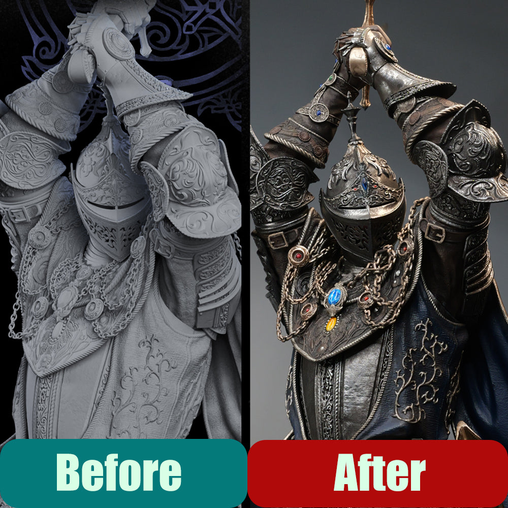 Game Character Figures Painting