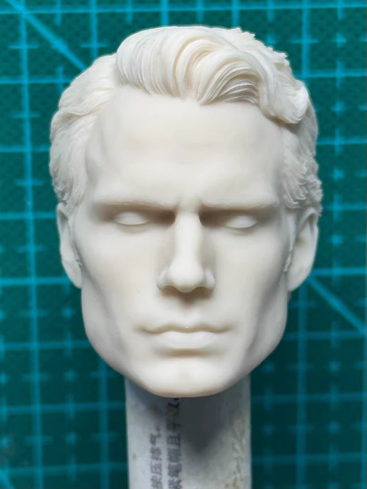 Henry Cavill 1/6 scale unpainted head sculpt