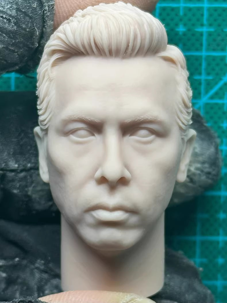 Donnie Yen 1/6 scale unpainted head sculpt