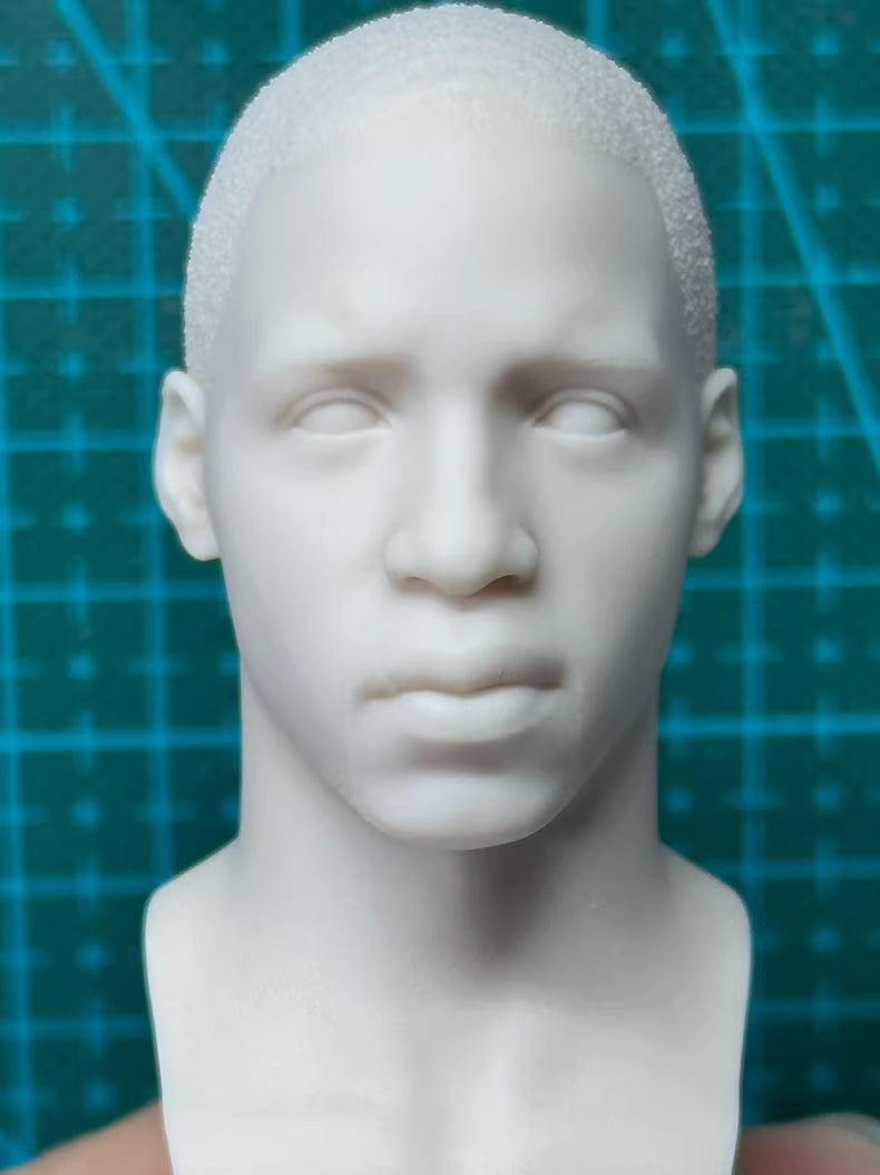 Tracy McGrady 1/6 scale unpainted head sculpt