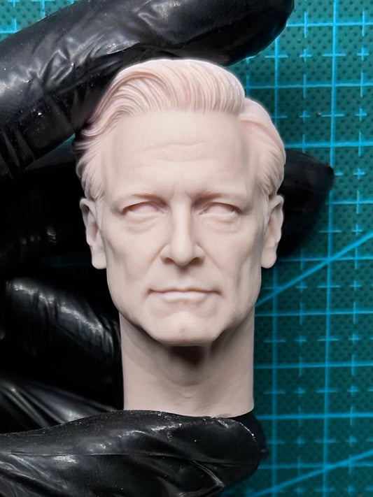 Colin Firth Kingsman 1/6 scale unpainted head sculpt