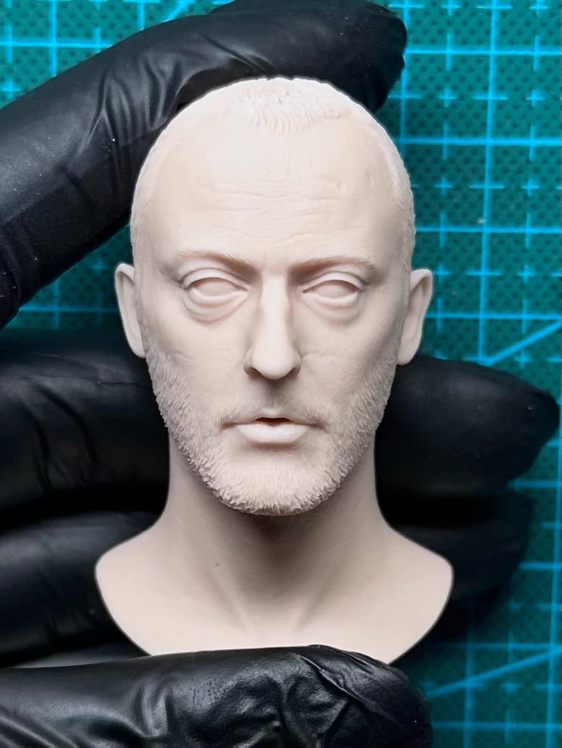 Jean Reno The Professional 1/6 scale unpainted head sculpt