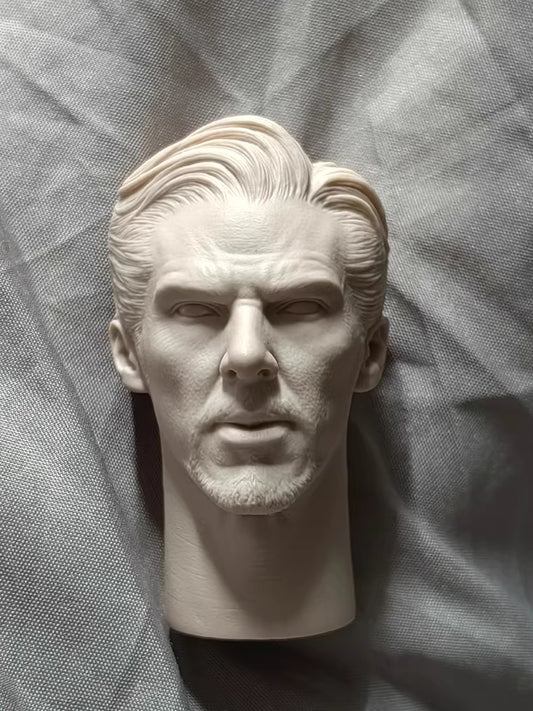 Benedict Cumberbatch Doctor Strange 1/6 scale unpainted head sculpt