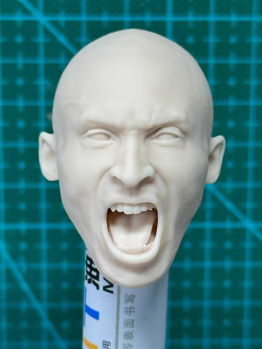 Kobe Bryant 1/6 scale unpainted head sculpt