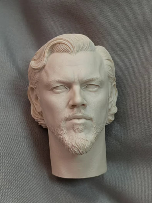 Leonardo Wilhelm DiCaprio Django Unchained Calvin Candie 1/6 scale unpainted head sculpt