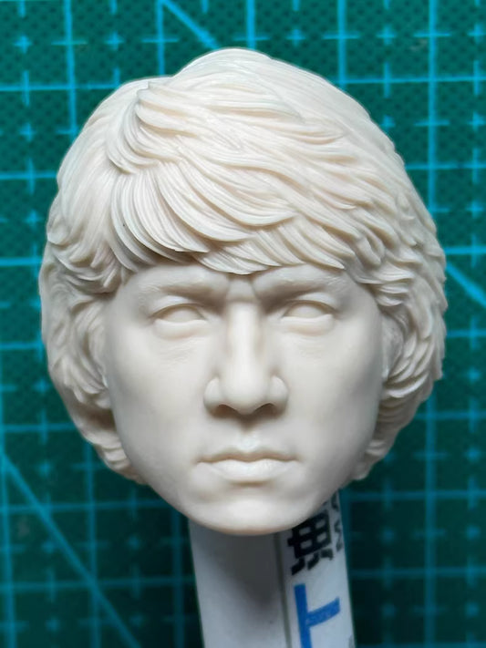 Jackie Chan 1/6 scale unpainted head sculpt