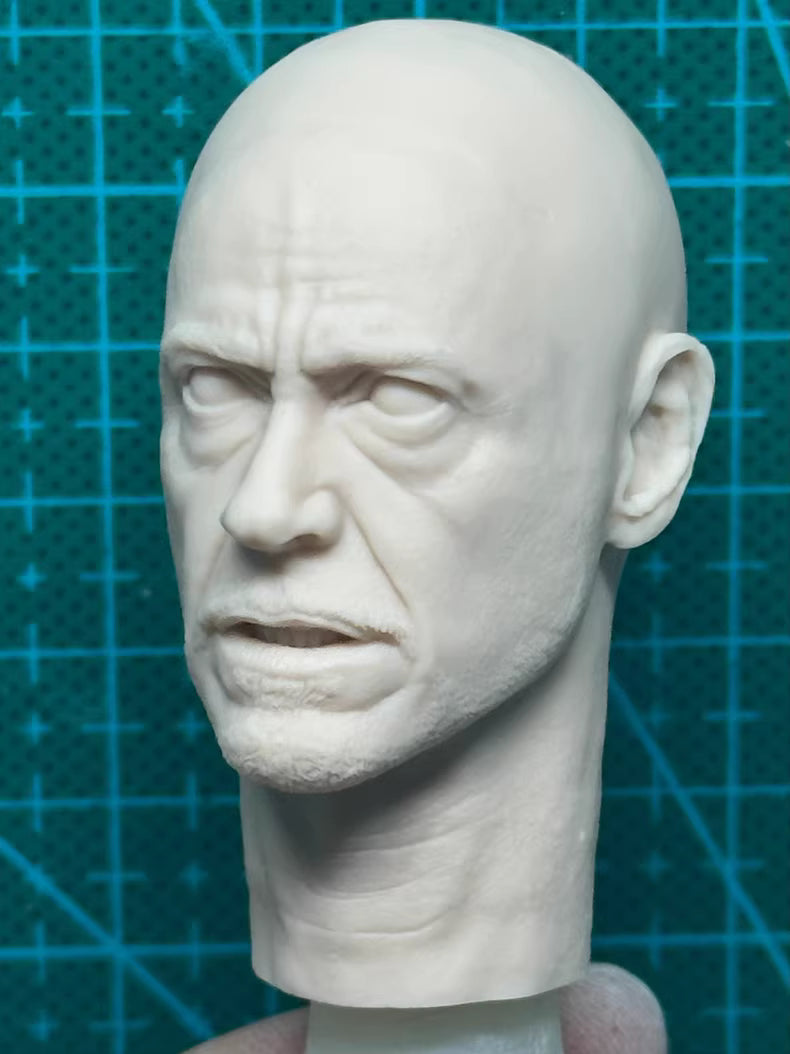 Robert Downey Jr. 1/6 scale unpainted head sculpt