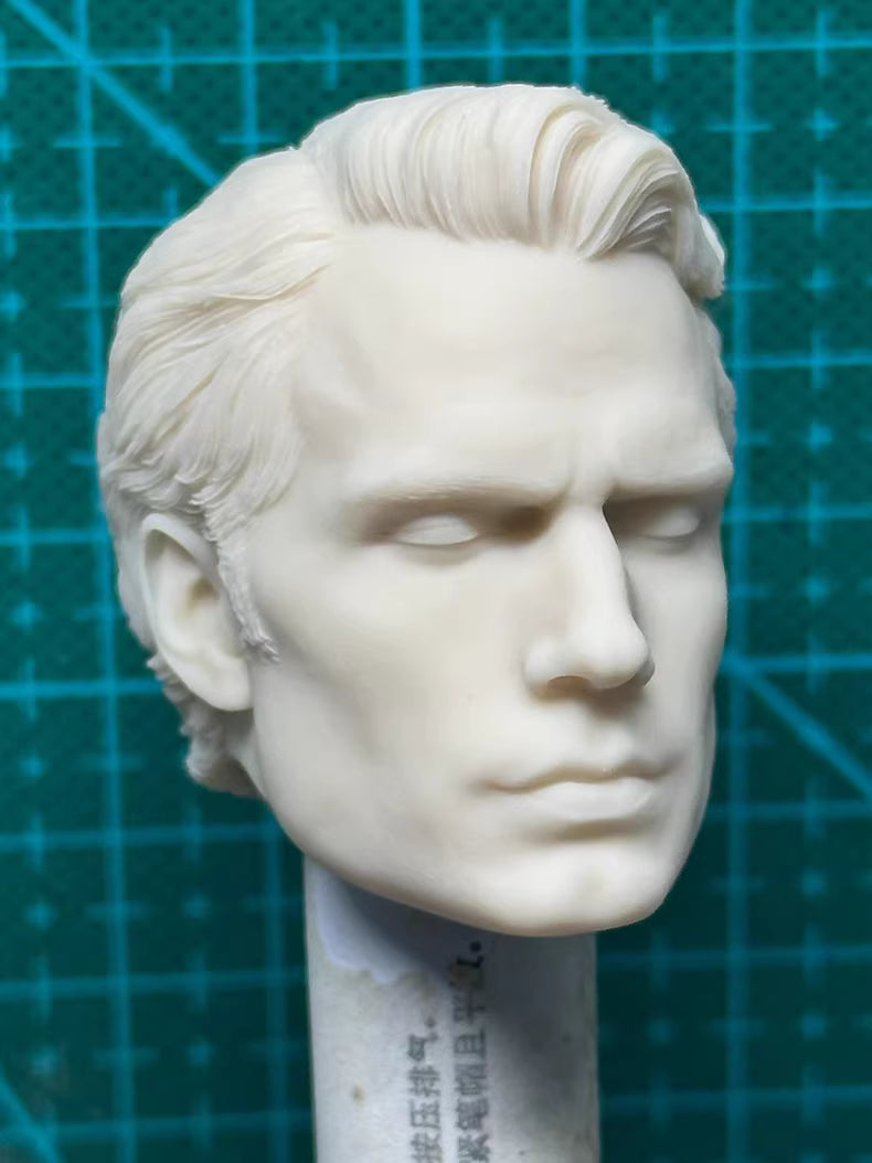 Henry Cavill 1/6 scale unpainted head sculpt