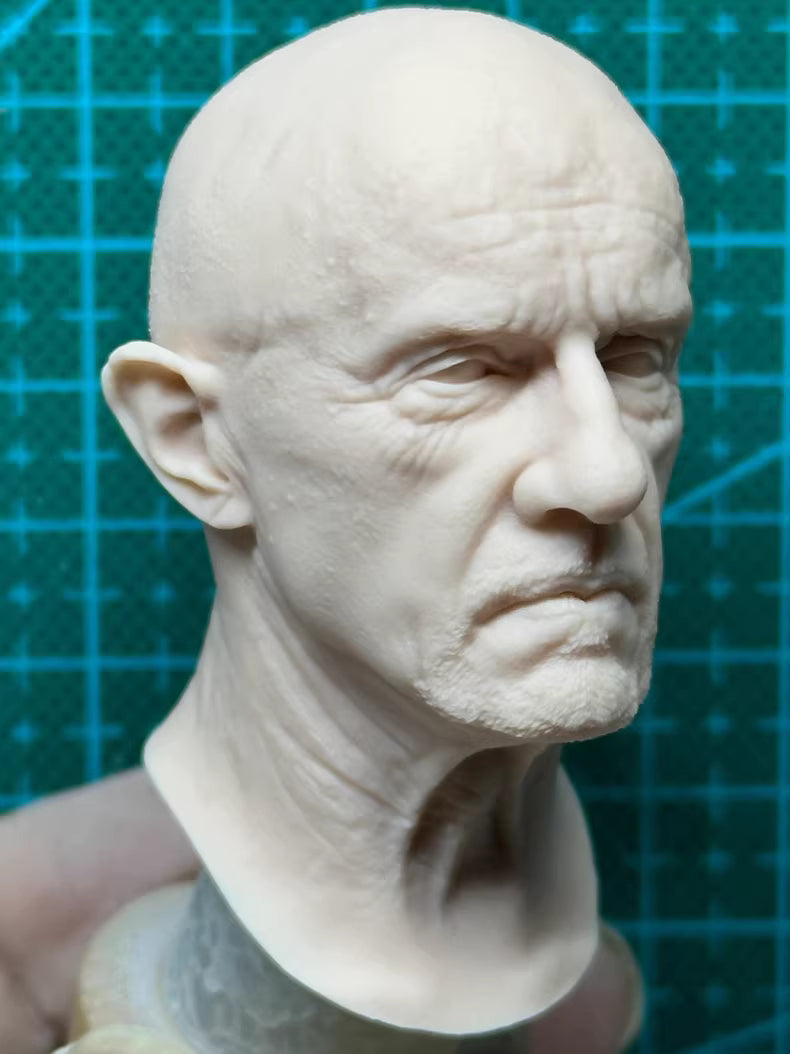 Jonathan Banks 1/6 scale unpainted head sculpt