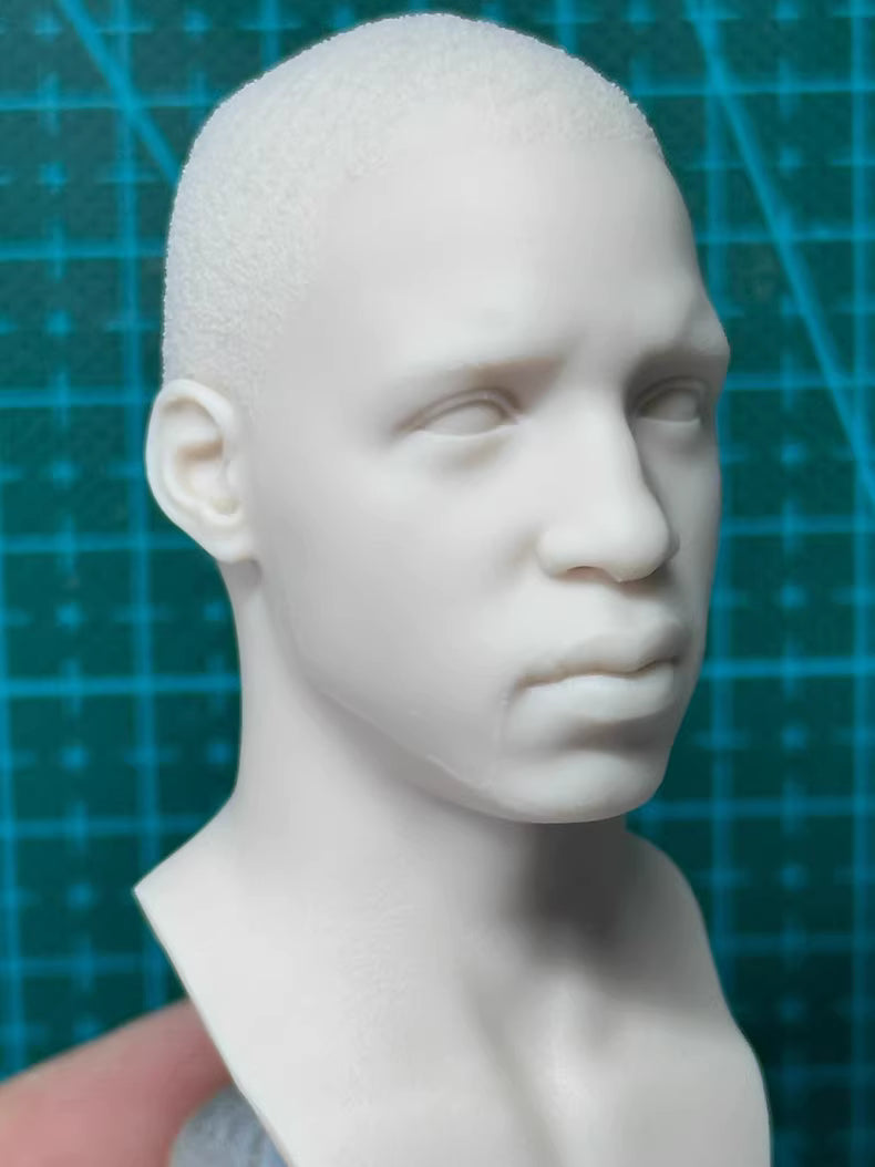 Tracy McGrady 1/6 scale unpainted head sculpt