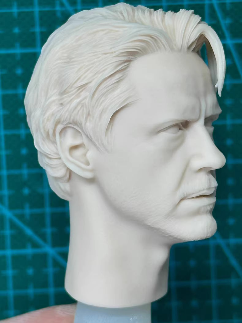 Robert Downey Jr. 1/6 scale unpainted head sculpt IRONMAN
