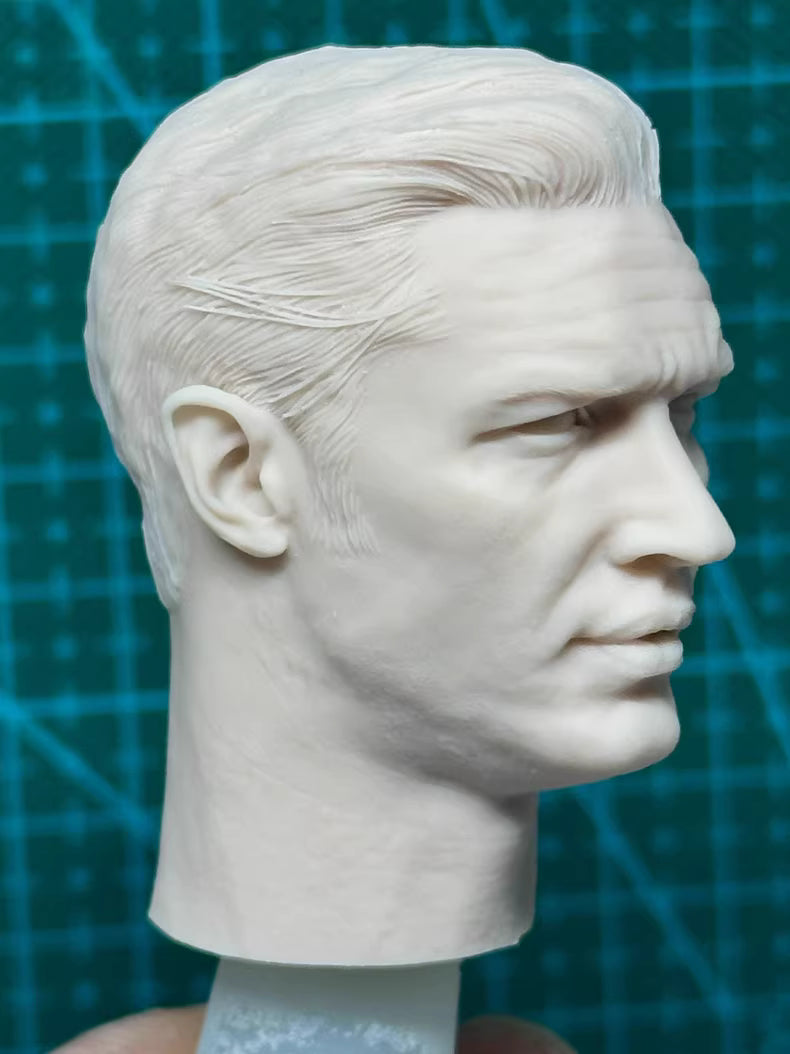 Tom Hardy 1/6 scale unpainted head sculpt