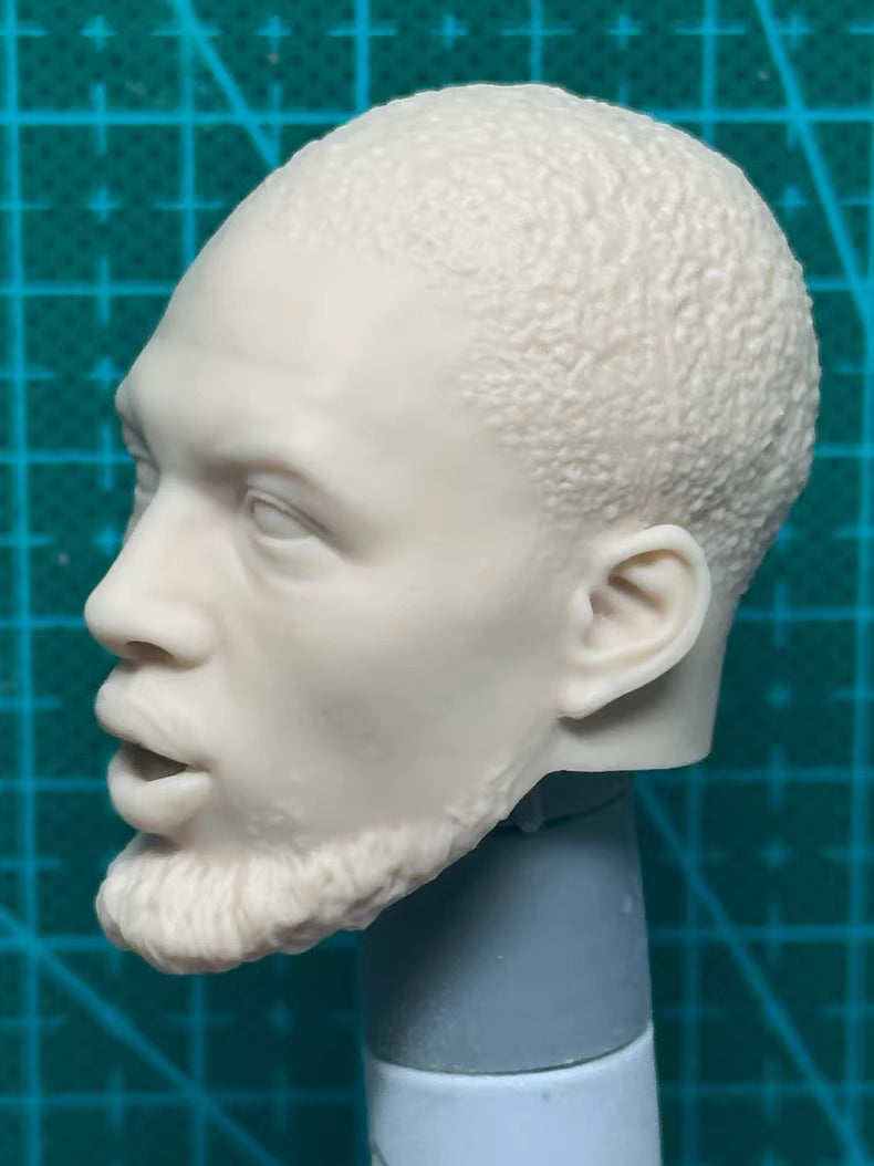 Damian Lillard 1/6 scale unpainted head sculpt