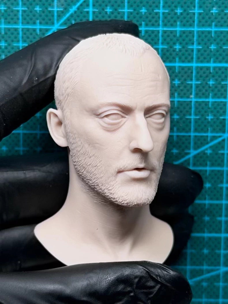 Jean Reno The Professional 1/6 scale unpainted head sculpt