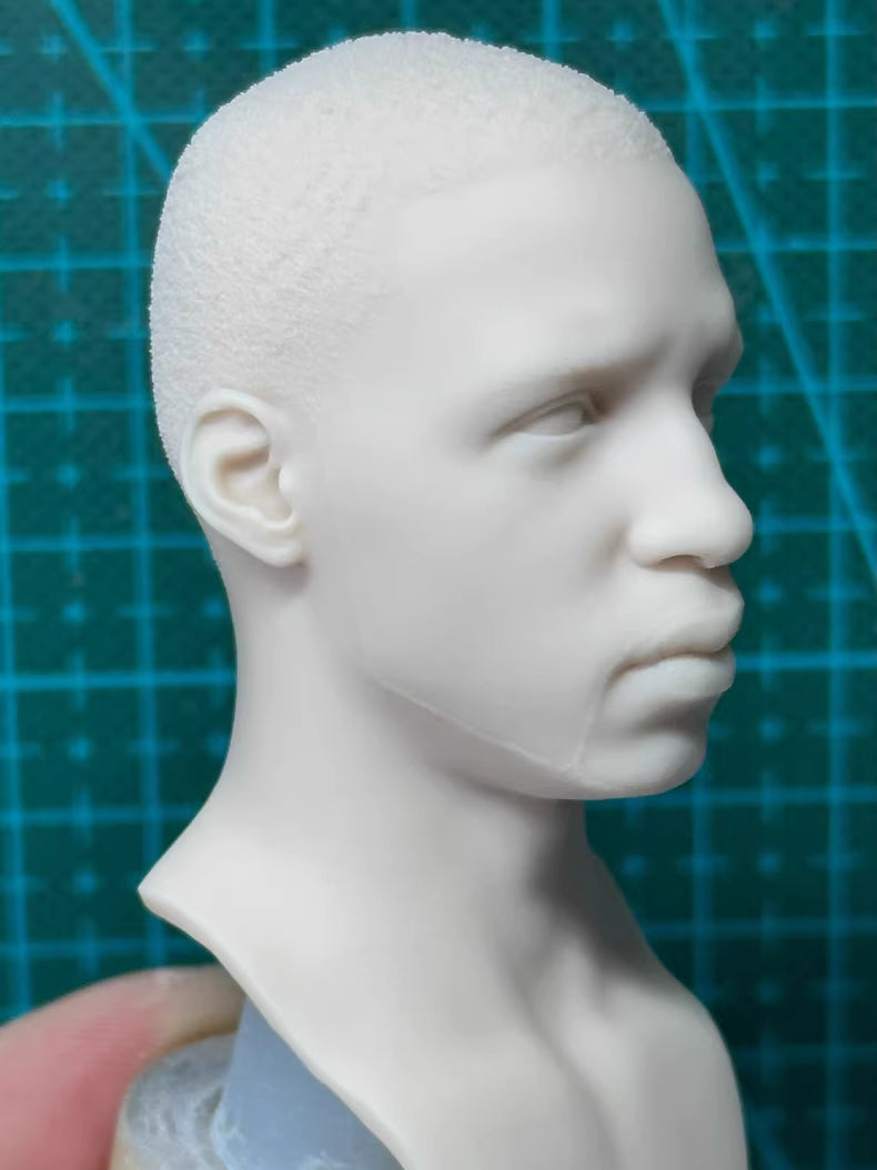 Tracy McGrady 1/6 scale unpainted head sculpt