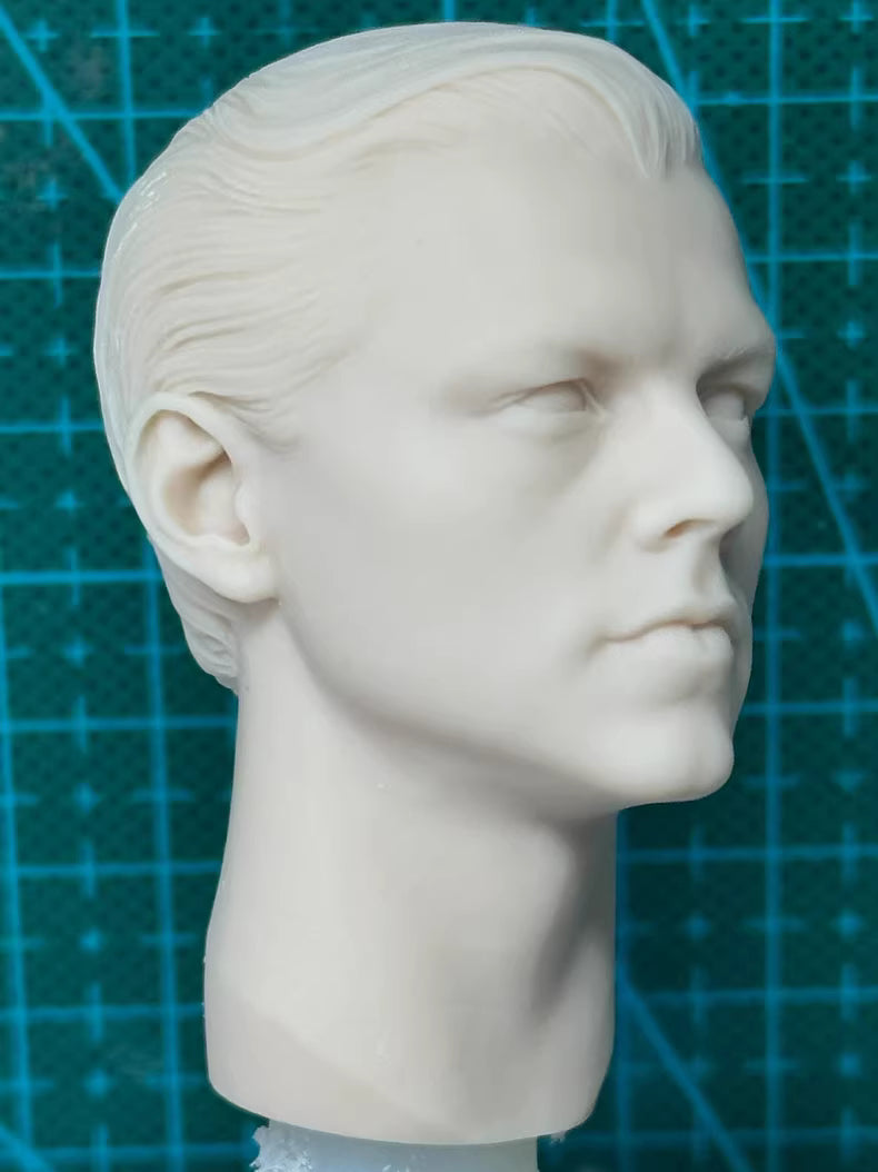 Leonardo DiCaprio Inception 1/6 scale unpainted head sculpt