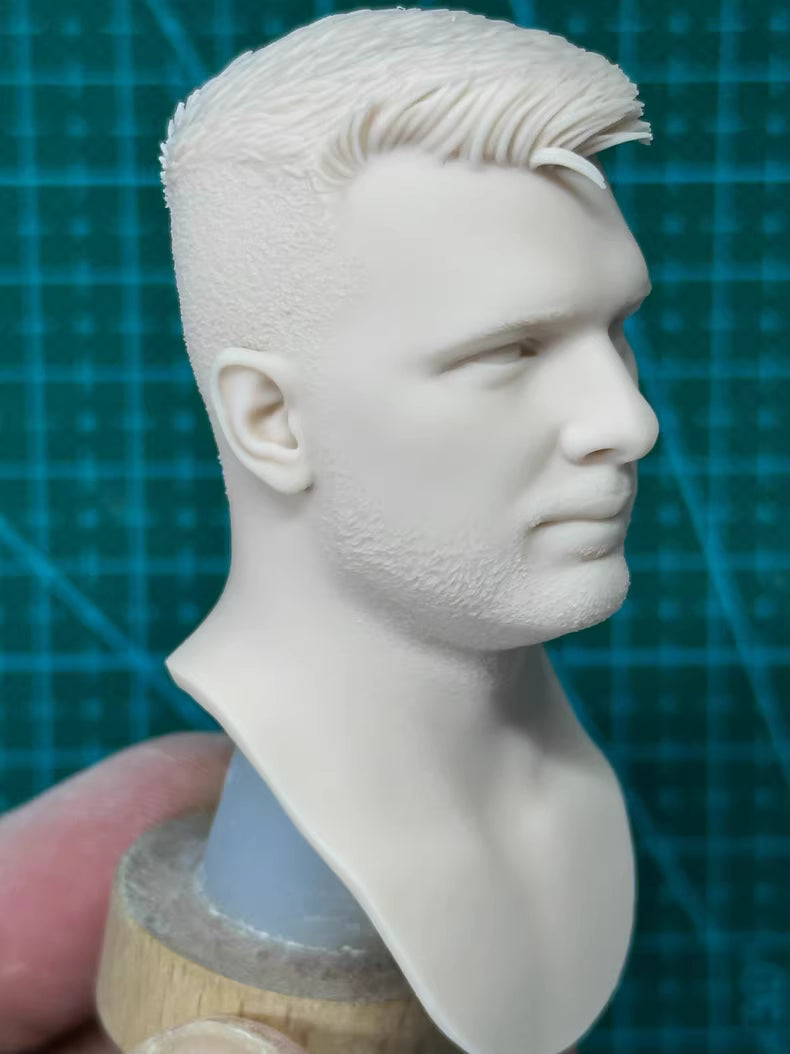 Luka Dončić 1/6 scale unpainted head sculpt