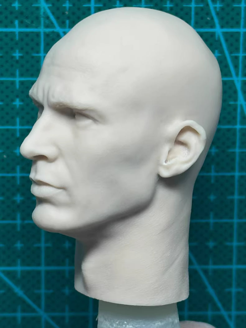 Chris Evans 1/6 scale unpainted head sculpt Captain America Steven Rogers